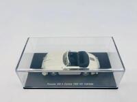 PORSCHE: A 1:43 scale model by Spark of the 1956 Porsche 356 A&nbsp;Carrera 1600 Cabriolet, complete with original packaging [Location: Sydney] - 7