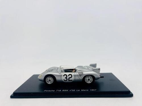 PORSCHE: A 1:43 scale model by Spark of the Porsche 718 RSK #32 Le Mans 1957, complete with original packaging [Location: Sydney]