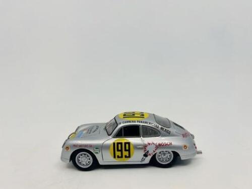 PORSCHE: A 1:43 scale model by Project 43 of the 1953 Porsche 356 SL #199, complete with original packaging [Location: Sydney]