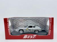 PORSCHE: A 1:43 scale model by Best Model of the 1962 Porsche Abarth GS Le Mans, complete with original packaging [Location: Sydney] - 7