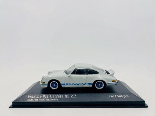 PORSCHE: A 1:43 scale model by Minichamps of the 1973 Porsche 911 RS 2.7, limited edition 1 of 1,584, complete with original packaging [Location: Sydney]
