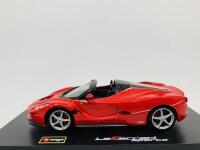 FERRARI: A 1:43 scale model by Burago of the LaFerrari&nbsp;Aperta, in original packaging [Location: Sydney]
