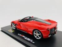 FERRARI: A 1:43 scale model by Burago of the LaFerrari&nbsp;Aperta, in original packaging [Location: Sydney] - 4