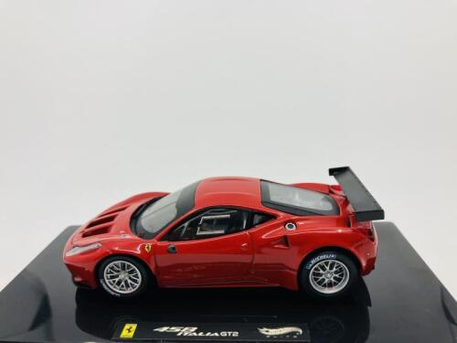493 · FERRARI: A 1:43 scale model by Hot Wheels of the 458 Italia GT2, in original packaging [Location: Sydney]