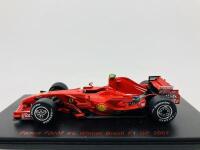 FERRARI: A 1:43 scale model by Red Line Models of the F2007, in original packaging [Location: Sydney]