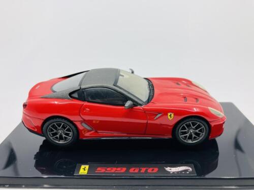 FERRARI: A 1:43 scale model by Hot Wheels of the 599 GTO, in original packaging [Location: Sydney]