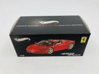 FERRARI: A 1:43 scale model by Hot Wheels of the 458 Spider, in original packaging [Location: Sydney] - 2