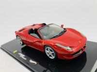 FERRARI: A 1:43 scale model by Hot Wheels of the 458 Spider, in original packaging [Location: Sydney] - 6
