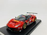 FERRARI: A 1:43 scale model by LookSmart of the 488 GT3 in 2017 Bathurst 12-Hour winning livery, in original packaging [Location: Sydney] - 4