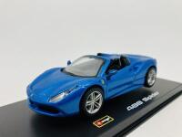 FERRARI: A 1:43 scale model by Burago of the 488 Spider, in original packaging [Location: Sydney] - 4