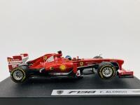 FERRARI: A 1:43 scale model by Hot Wheels of the F138, in original packaging [Location: Sydney]