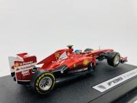 FERRARI: A 1:43 scale model by Hot Wheels of the F138, in original packaging [Location: Sydney] - 5