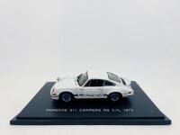 PORSCHE: A 1:43 scale model by Eagles' Race of the 1973 Porsche 911 RS 2.7,&nbsp;complete with original packaging [Location: Sydney]