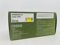 PORSCHE: A 1:43 scale model by Ebbro of the 1978&nbsp;Porsche 911 Turbo, complete with original packaging [Location: Sydney] - 9
