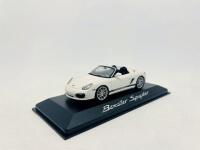 PORSCHE: A 1:43 scale model by Minichamps of the Porsche Boxster Spyder&nbsp;(987), complete with original packaging [Location: Sydney]&nbsp; - 2