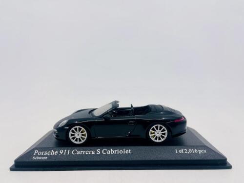 PORSCHE: A 1:43 scale model by Minichamps of the 2012 Porsche 911 (991) Carrera S Cabriolet, complete with original packaging [Location: Sydney]