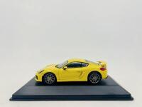 PORSCHE: A 1:43 scale model by Schuco of the Porsche Cayman GT4&nbsp;(981), complete with original packaging [Location: Sydney]&nbsp;