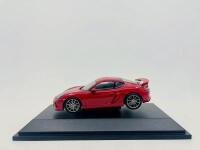 PORSCHE: A 1:43 scale model by Schuco of the Porsche Cayman GT4 (981), complete with original packaging [Location: Sydney]&nbsp;