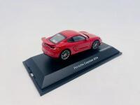 PORSCHE: A 1:43 scale model by Schuco of the Porsche Cayman GT4 (981), complete with original packaging [Location: Sydney]&nbsp; - 6