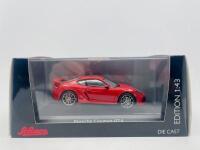 PORSCHE: A 1:43 scale model by Schuco of the Porsche Cayman GT4 (981), complete with original packaging [Location: Sydney]&nbsp; - 7