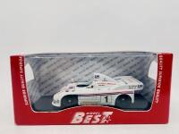 PORSCHE: A 1:43 scale model by Best Model of the Porsche 908/04&nbsp;#1 - Brands Hatch 1979, complete with original packaging [Location: Sydney] - 7