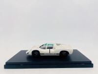 PORSCHE: A 1:43 scale model by Ebbro of the 1967 Porsche 910,&nbsp;complete with original packaging [Location: Sydney]