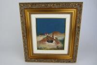 PRO HART: An oil on board painting by Pro Hart titled 'Mineshaft' - 7