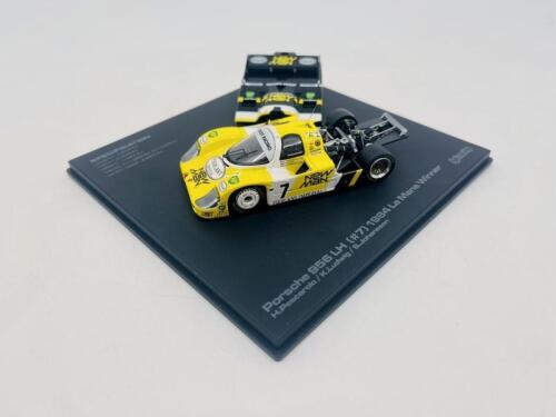 PORSCHE: A 1:43 scale model by HPI Racing of the Porsche 956 LH #7 - winner of the 1984 24 Hours of Le Mans, complete with original packaging [Location: Sydney]