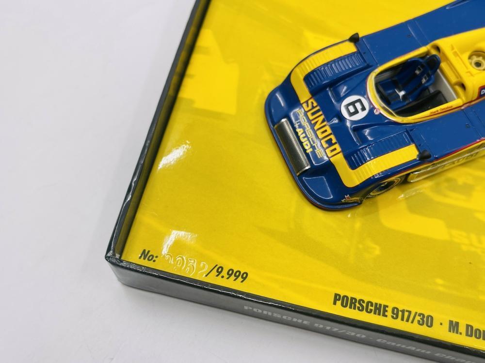 PORSCHE: A 1:43 scale model by Minichamps of the Porsche 917/30 #6