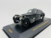 BUGATTI: A 1:43 scale model by IXO Museum&nbsp;of the 1938 Type 57S&nbsp;Atlantic-Electron Coup&eacute;, in original packaging&nbsp;[Location: Sydney] - 4