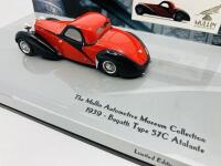 BUGATTI: A 1:43 scale model by Minichamps 'Mullin Museum'&nbsp;of the 1939 Type 57C Atalante, in original packaging [Location: Sydney] - 6