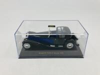 BUGATTI: A 1:43 scale model by IXO Museum of the 1928 Type 41 Royale Coup&eacute; Napolean, in original packaging [Location: Sydney] - 3