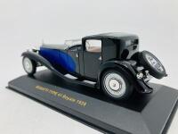 BUGATTI: A 1:43 scale model by IXO Museum of the 1928 Type 41 Royale Coup&eacute; Napolean, in original packaging [Location: Sydney] - 5