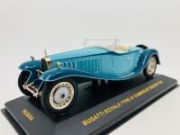 BUGATTI: A 1:43 scale model by IXO Museum of the 1927&nbsp;Type 41 Royale Esders Cabriolet, in original packaging [Location: Sydney] - 4