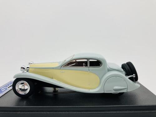 BUGATTI: A 1:43 scale model by IXO Museum of the 1930 Type 50T Profilée Coach, in original packaging [Location: Sydney]