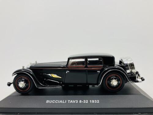 26 · BUCCIALI: A 1:43 scale model by IXO Museum of the 1932 T.A.V. 3 8-32, in original packaging [Location: Sydney]