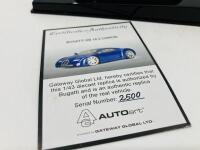 BUGATTI: A 1:43 scale model by AutoArt of the EB 18.3 Chiron, Limited Edition (2,500), in original packaging&nbsp;[Location: Sydney] - 7