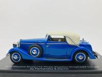 HISPANO-SUIZA: A 1:43 scale model by Esval of the 1934&nbsp;J12 Fernandez & Darrin Drophead Coup&eacute;, Limited Edition (204/500), in original packaging [Location: Sydney]