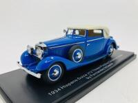 HISPANO-SUIZA: A 1:43 scale model by Esval of the 1934&nbsp;J12 Fernandez & Darrin Drophead Coup&eacute;, Limited Edition (204/500), in original packaging [Location: Sydney] - 5