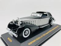 HISPANO-SUIZA: A 1:43 scale model by IXO Museum of the 1933&nbsp;J12 Fernandez & Darrin Coup&eacute; de Ville&nbsp;in original packaging [Location: Sydney] - 4