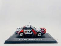 PORSCHE: A box set of 1:43 scale models by Minichamps&nbsp;- The History Collection Offroad featuring four&nbsp;models&nbsp;(1968 911 T 2.0 Monte Carlo, 1978 911 SC East African Safari, 1986 959 Gruppe B Paris Dakar, 2002 Cayeene Turbo,&nbsp;limited edition 1 of 5000 pieces - 4