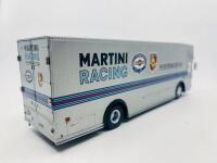 PORSCHE: A 1:43 scale model by Premium Classixxs of the Porsche Martini Racing Transporter, complete with original packaging [Location: Sydney] - 3