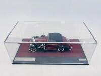 MERCEDES-BENZ: A 1:43 scale model by Matrix Scale Models of the 1938&nbsp;Mercedes-Benz 540K&nbsp;Roadster Lancefield, limited edition 113/408, complete with original packaging [Location: Sydney] - 7
