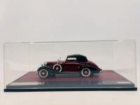 MERCEDES-BENZ: A 1:43 scale model by Matrix Scale Models of the 1938&nbsp;Mercedes-Benz 540K&nbsp;Roadster Lancefield, limited edition 113/408, complete with original packaging [Location: Sydney] - 9