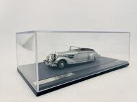 MERCEDES-BENZ: A 1:43 scale model by Matrix Scale Models of the 1938 Mercedes-Benz 540K Vanden Plas Tourer, limited edition 178/400 complete with original packaging [Location: Sydney] - 8