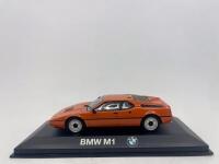 BMW: A 1:43 scale model by BMW of the BMW M1, complete with original packaging. [Location: Sydney]&nbsp;&nbsp; &nbsp;