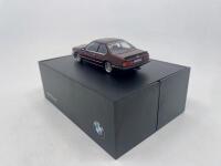 BMW: A 1:43 scale model by BMW of the BMW 635CSi, complete with original packaging. [Location: Sydney] - 3