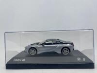 BMW: A 1:43 scale model by BMW of the BMW I8, complete with original packaging. [Location: Sydney] - 4