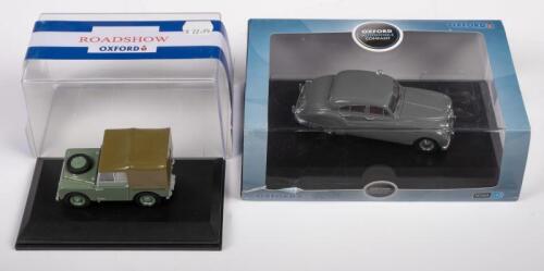 BRITISH: Two 1:43 scale Oxford models