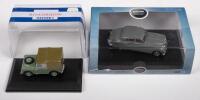 BRITISH: Two 1:43 scale Oxford models